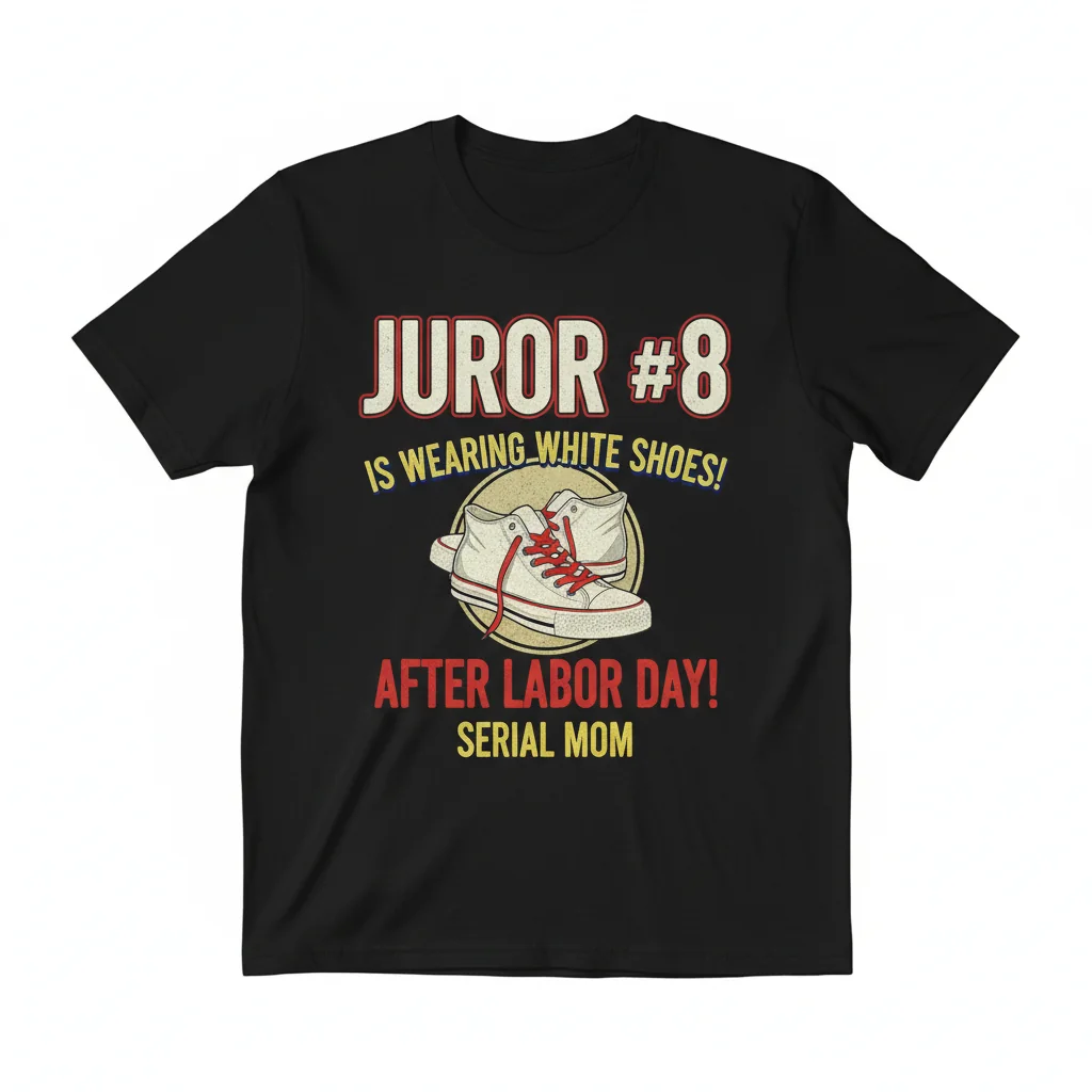 Serial Mom Juror #8 White Shoes After Labor Day Essential T-Shirt
