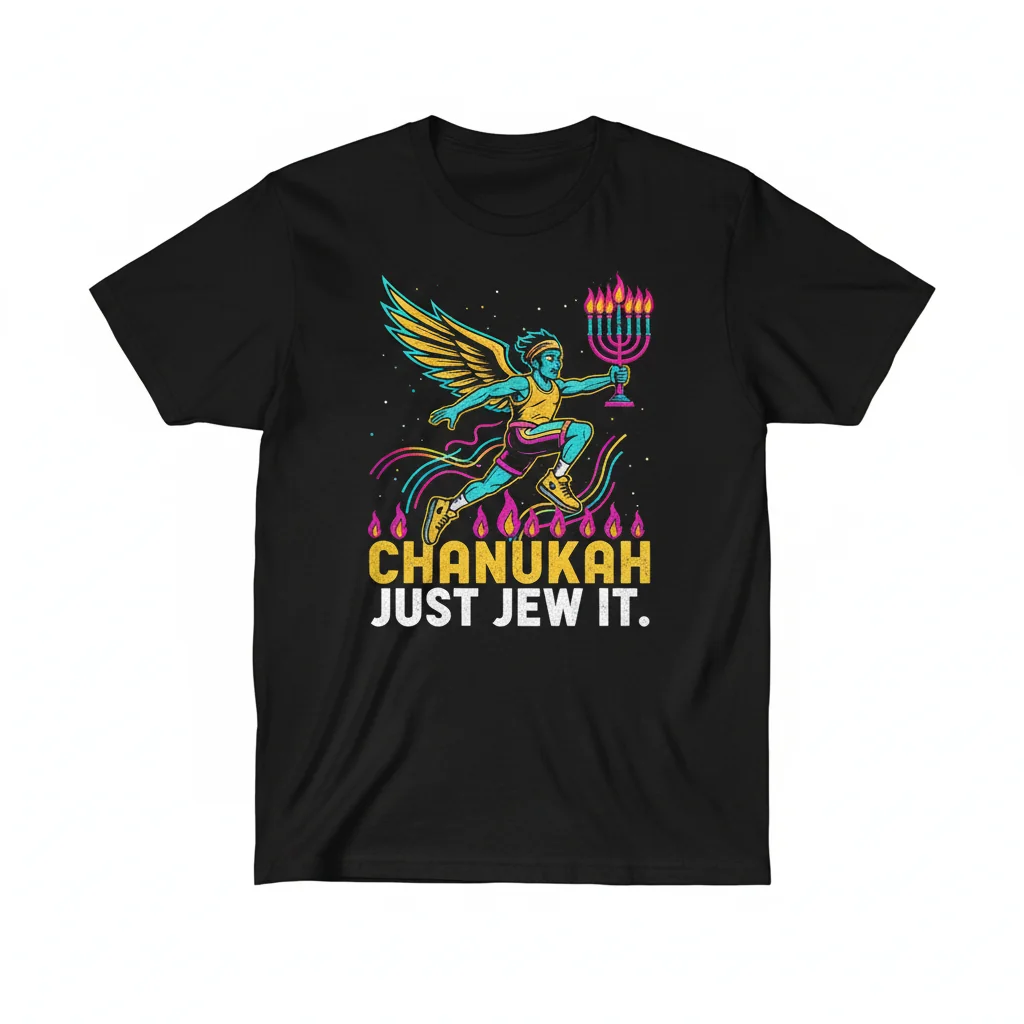 Embrace Your Heritage: The Hanukkah Radiance Tee