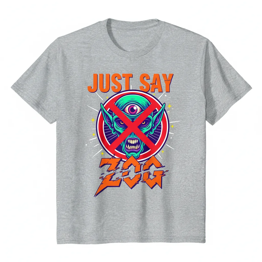 Zog No-Go Tee: Anti-Establishment Streetwear