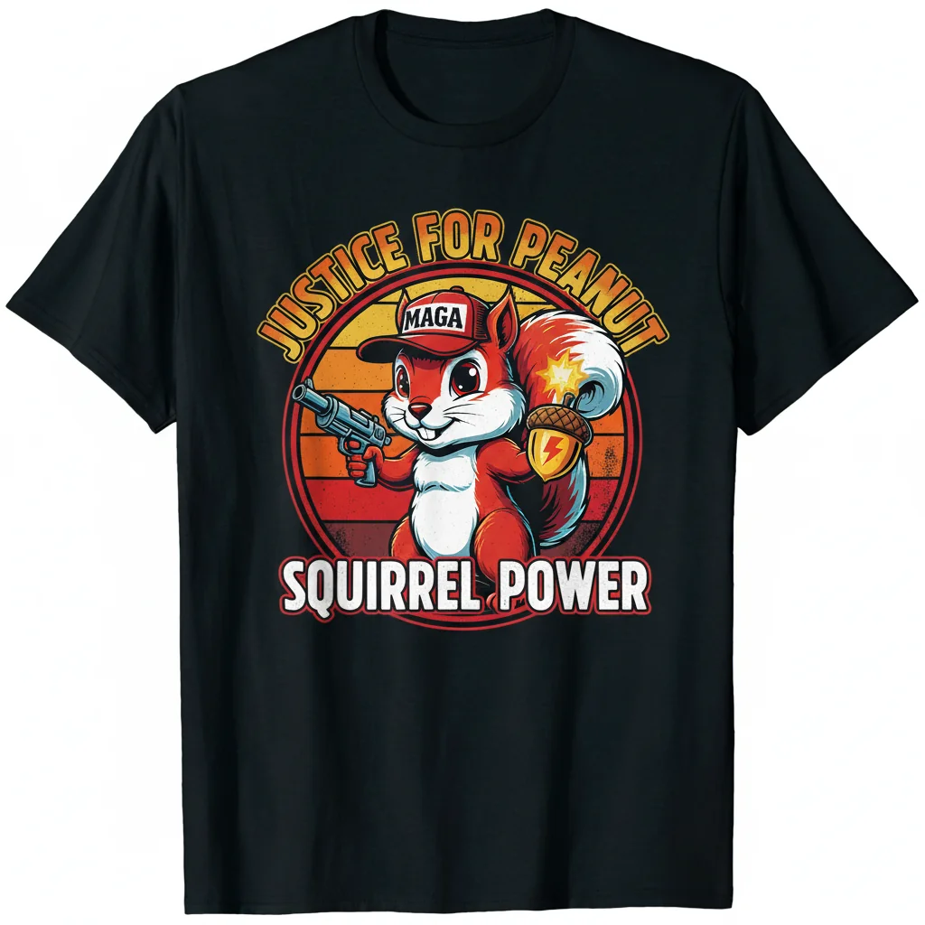 Peanut Squirrel MAGA Red Hat Premium Tee - Unyielding Quality & Comfort