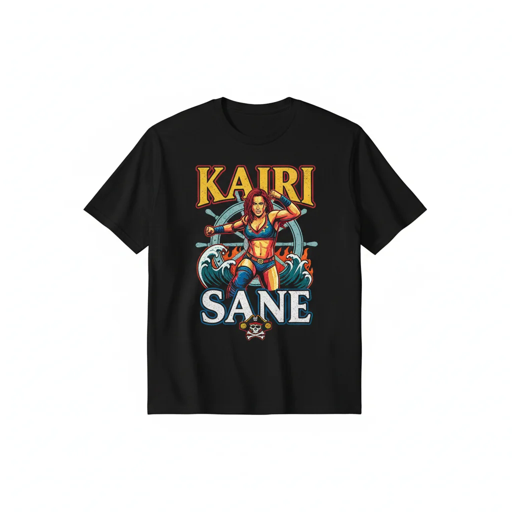 Kairi Sane WWE Authentic Graphic T-Shirt - Official Superstar Apparel