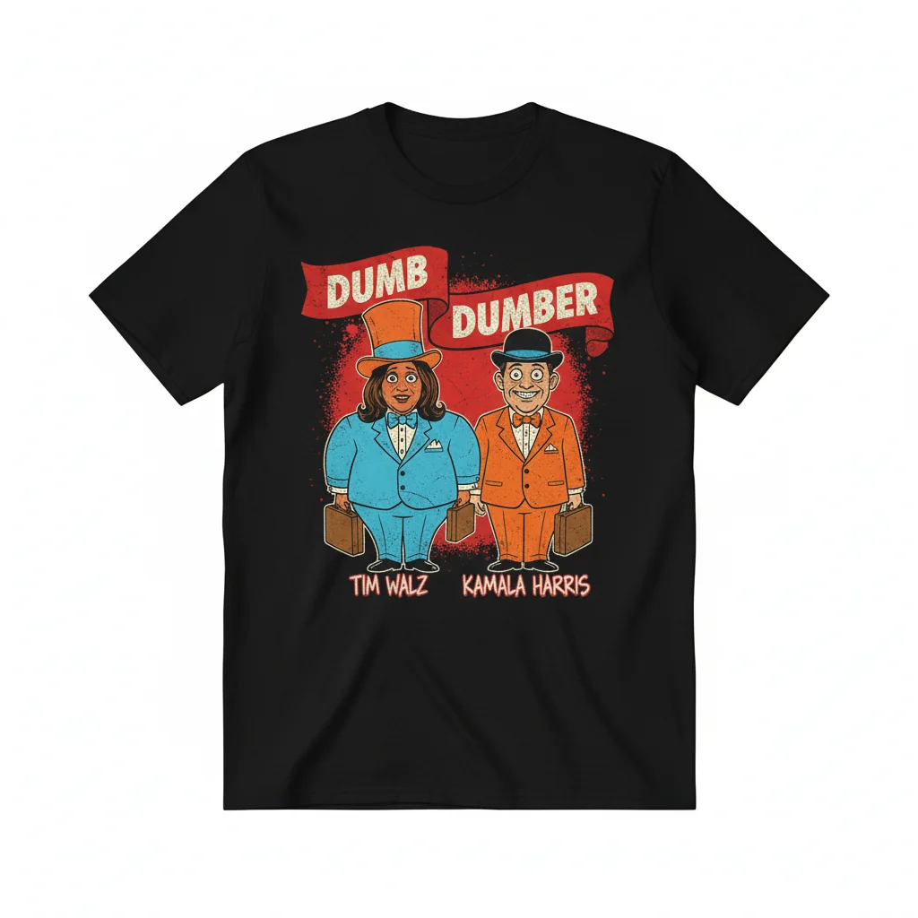 Political Punditry: "Dumb and Dumber" Inspired Satire Tee