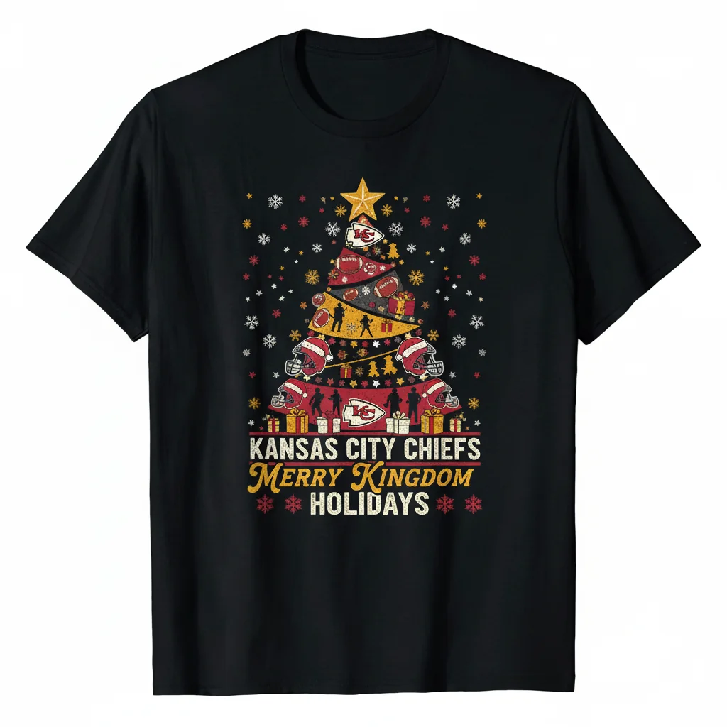 Chiefs Kingdom Christmas Tree Street Tee