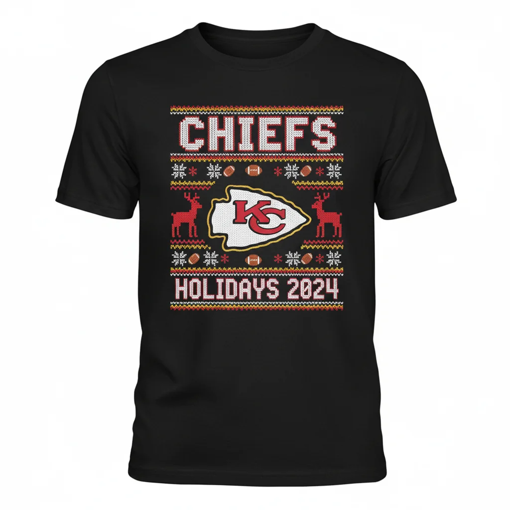 Kansas City Chiefs Ugly Christmas Sweater - Festive Holiday NFL Apparel 1 Kansas City Chiefs Ugly Christmas Sweater - Festive Holiday NFL Apparel