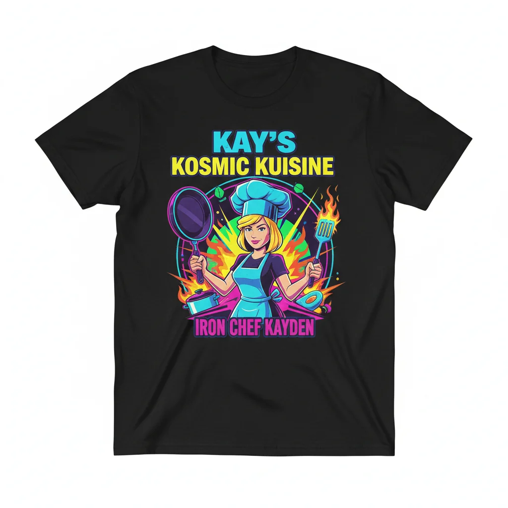 Iron Kayden Artistic Tee | Wearable Art by Kay