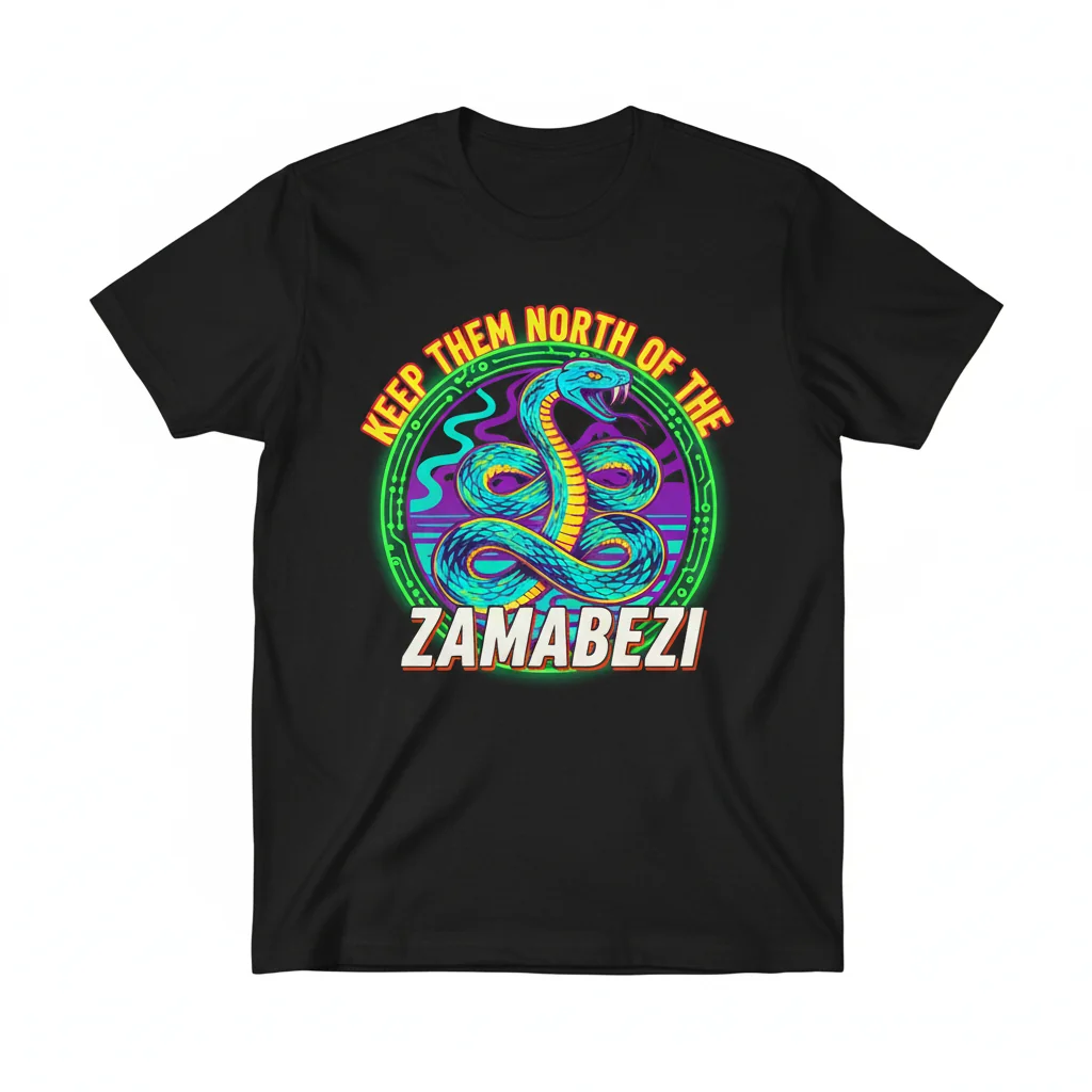 Zambezi Serpent Shield: Ultra-Durable, Fade-Resistant Unisex Tee