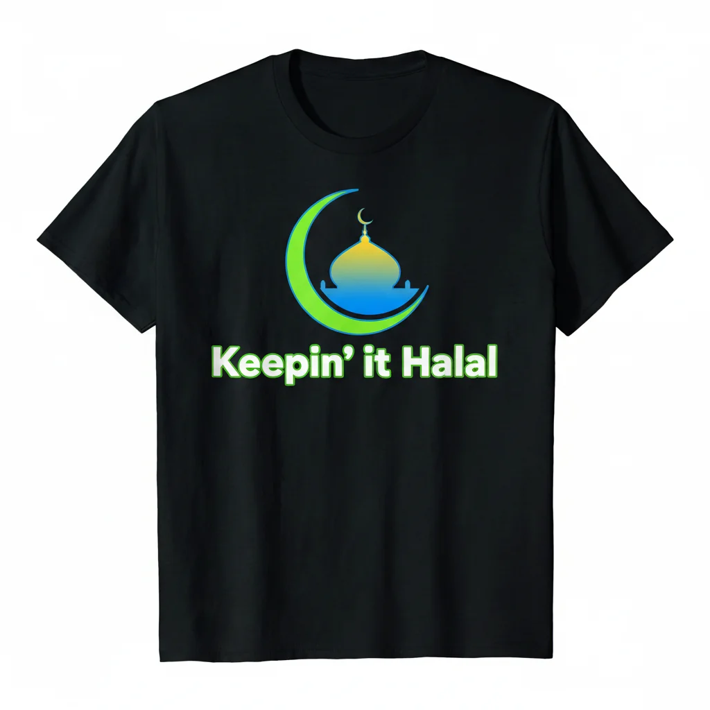 Embrace Your Faith: "Keepin it Halal" Essential Tee