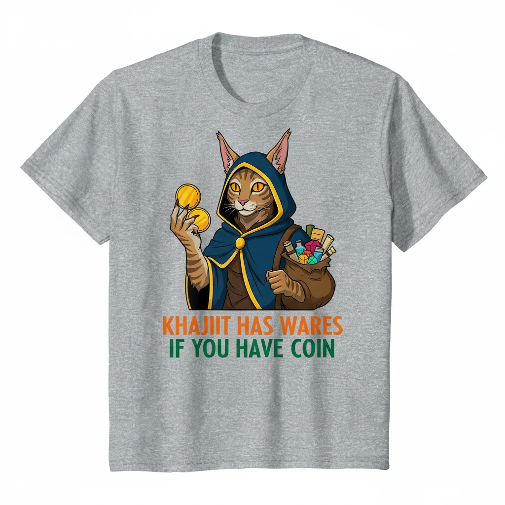 Khajiit Wares Skyrim Meme Essential Tee