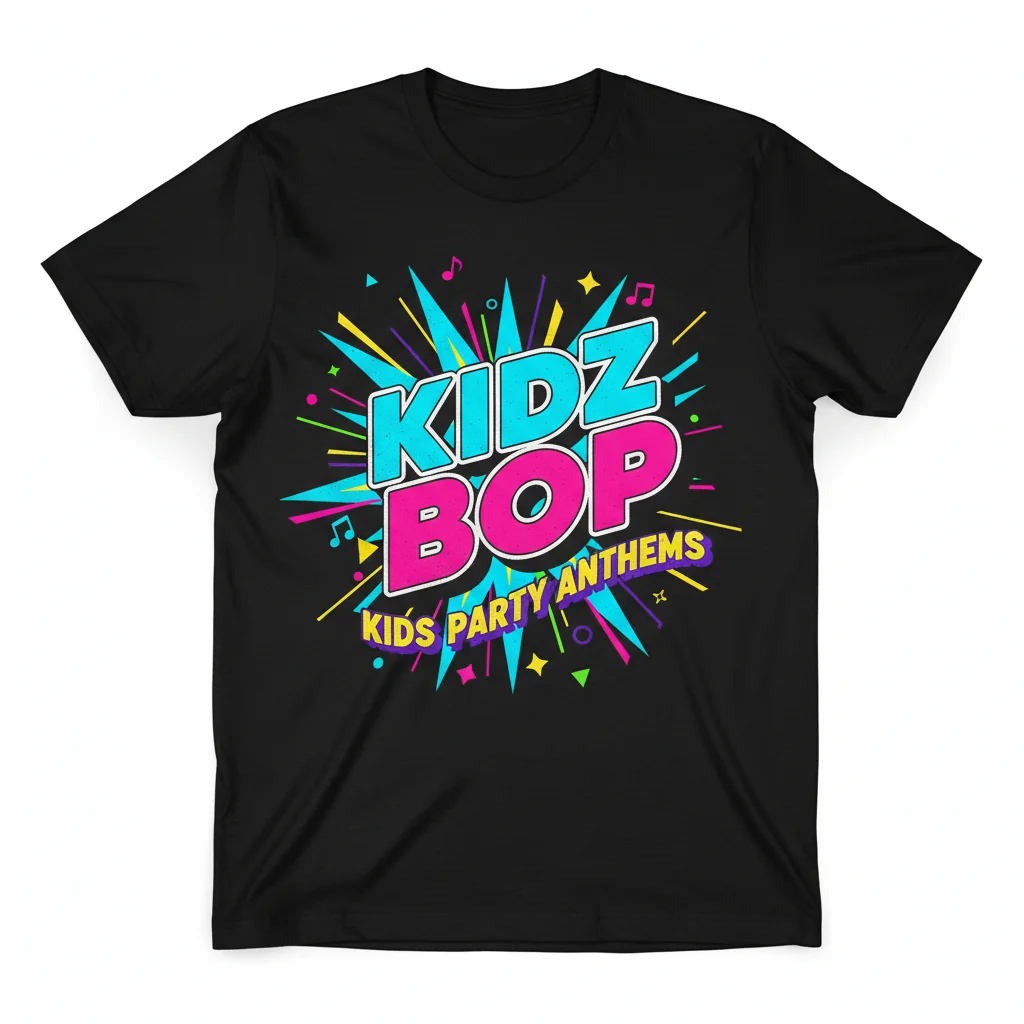 Kidz Bop Kids T-Shirt - Official Music Fan Merch for Boys & Girls