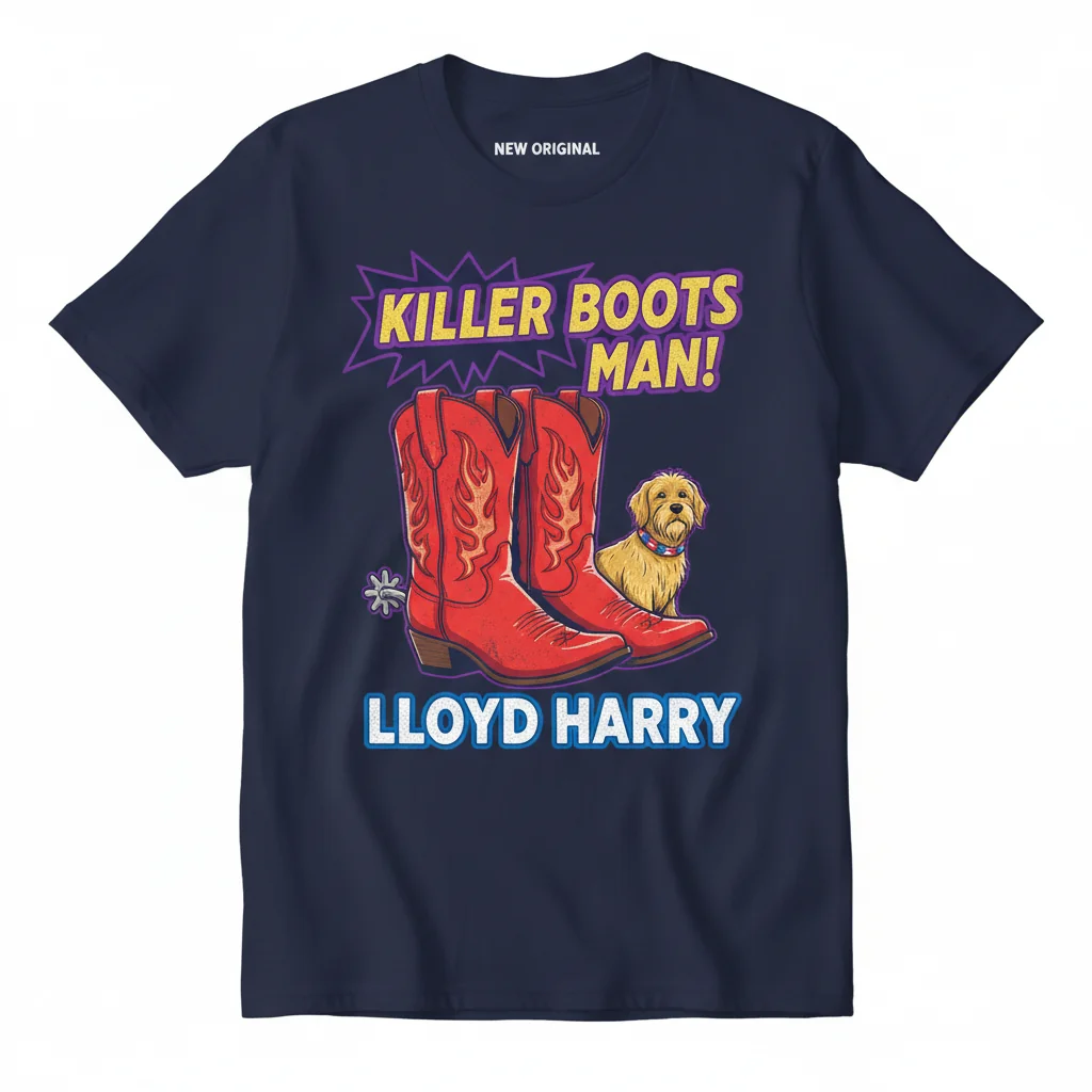 Killer Boots Man Lloyd Harry Dumb & Dumber Essential T-Shirt - Premium Cotton Graphic Tee
