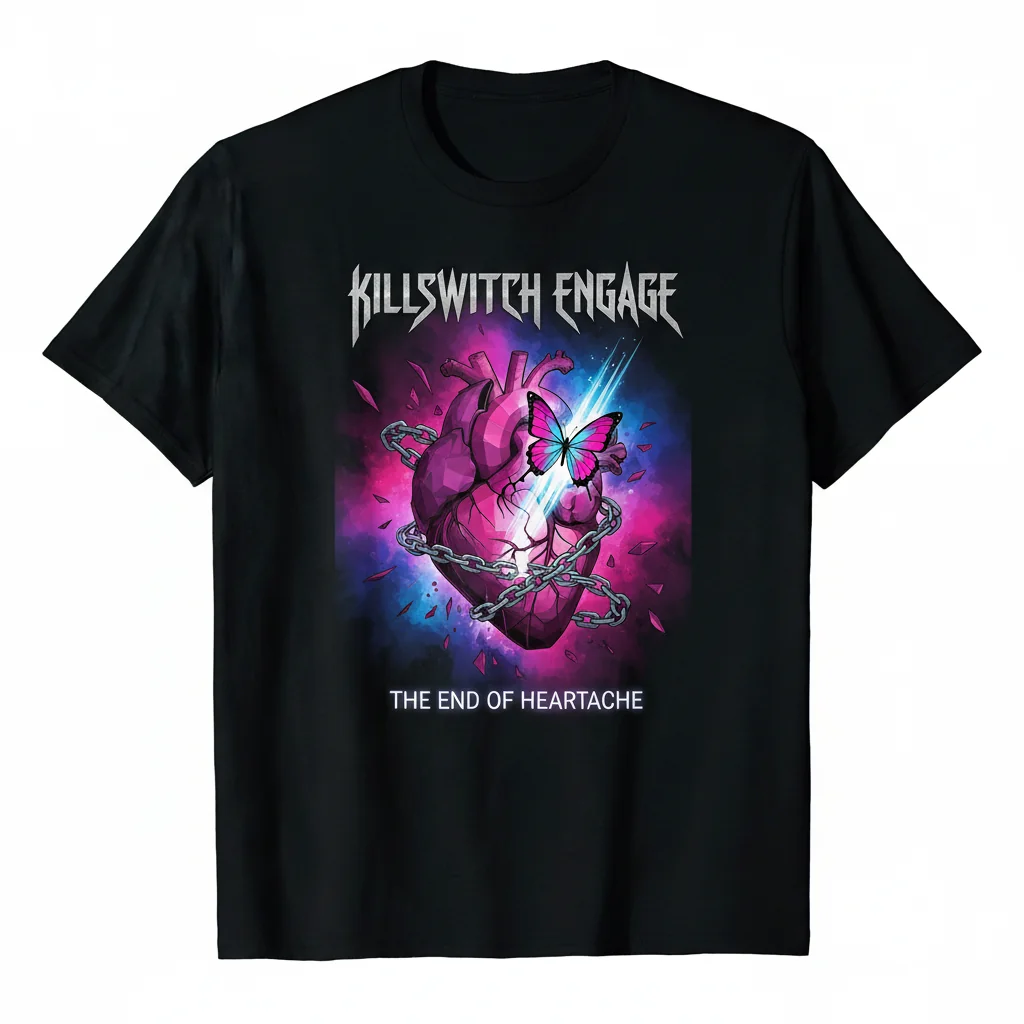 Killswitch Engage "The End of Heartache" Essential T-Shirt - Official Band Merch
