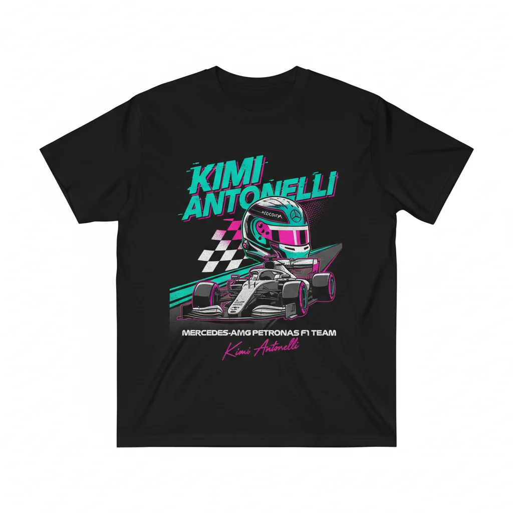 Kimi Antonelli Signature F1 Tee | Mercedes Edition
