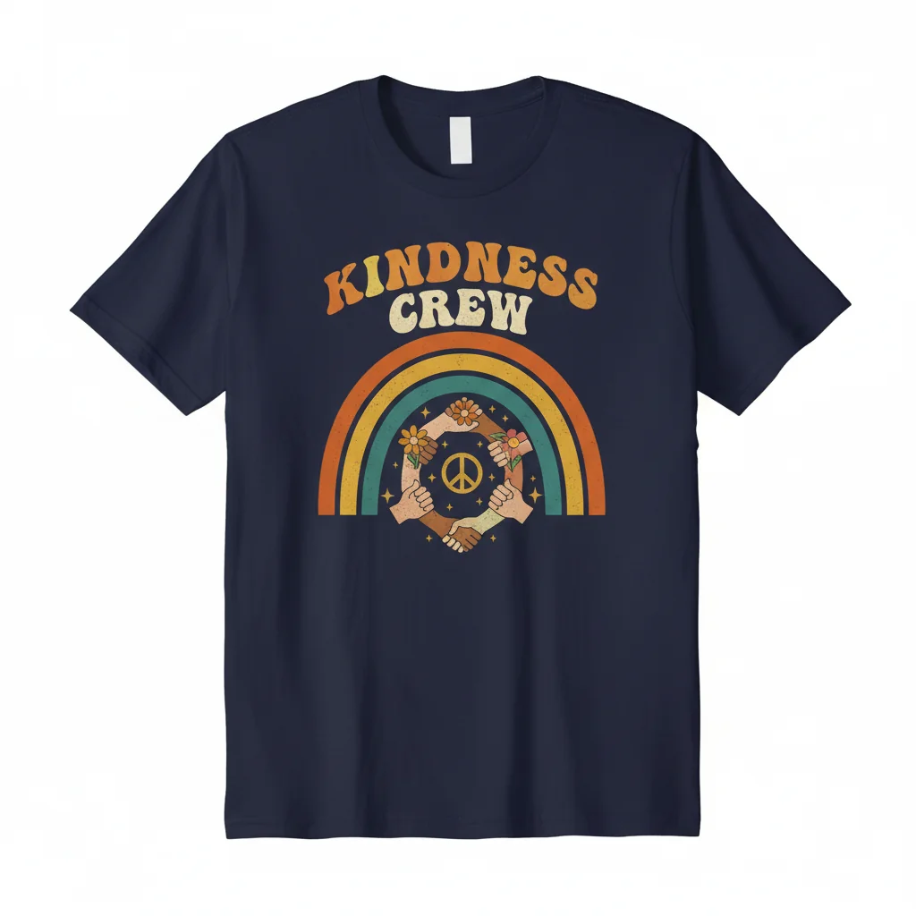 Kindness Crew Retro Tee