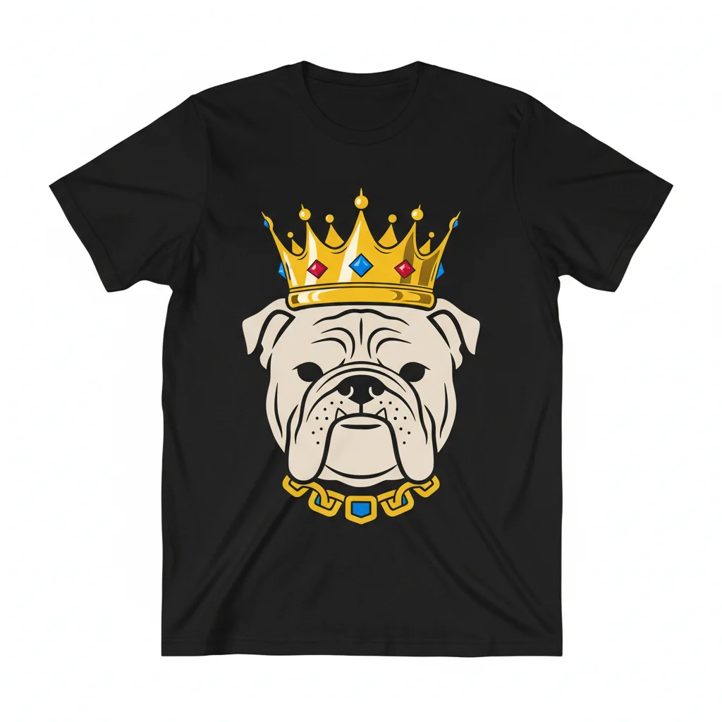 King Bulldog Crown Graphic Tee