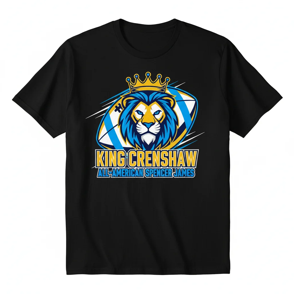 The Crenshaw King: Spencer James All-American Essential Tee
