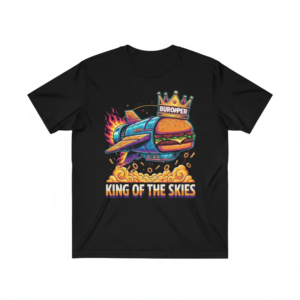 "King Of The Skies" Streetwear Tee