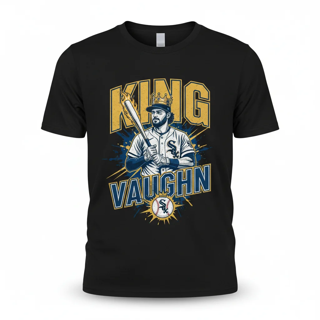 The 'King Vaughn' Andrew Vaughn Inspired Art Tee