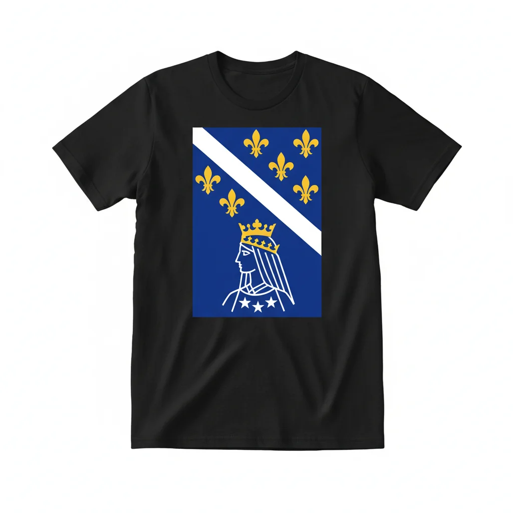 Kingdom of Bosnia Flag & Coat of Arms Essential T-Shirt