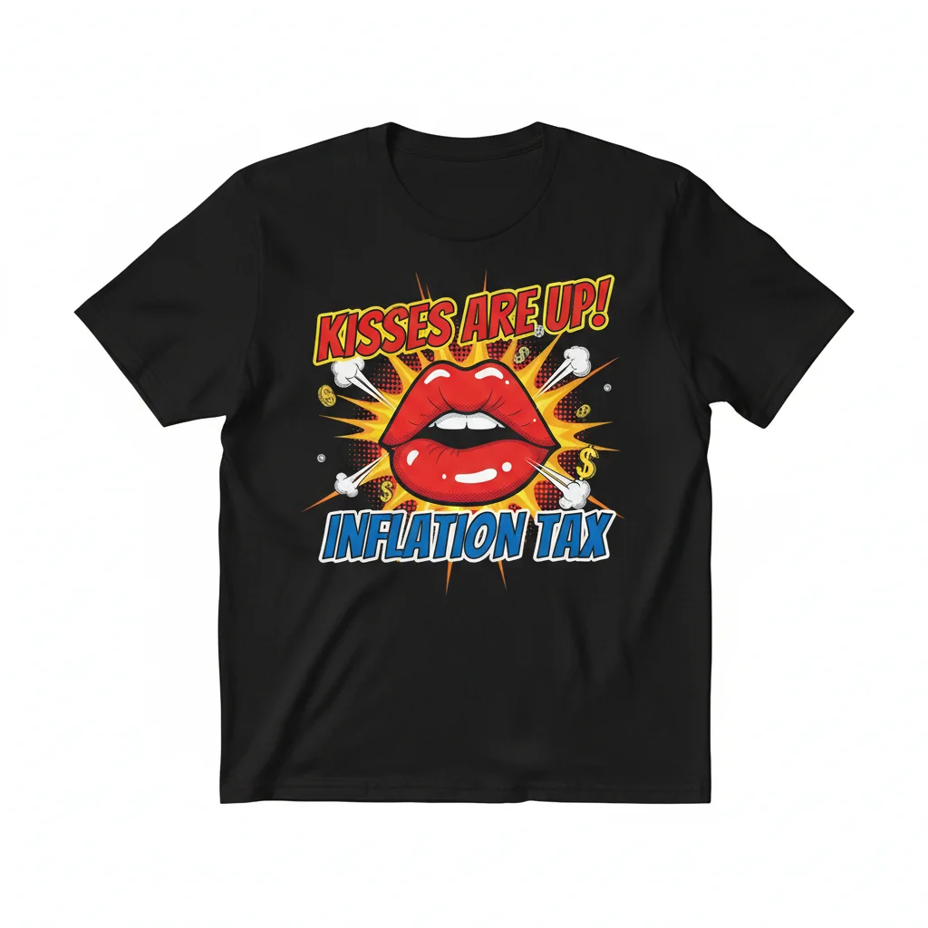 Kiss Inflation Essential T-Shirt – Soft & Stylish Unisex Tee