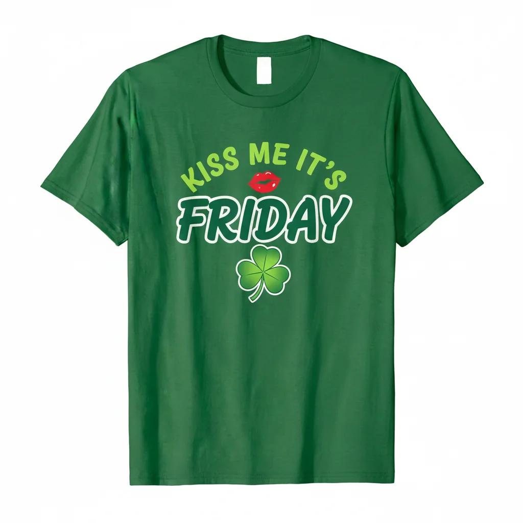 Your Go-To "Kiss Me It's Friday St. Patrick's Day" Shirt