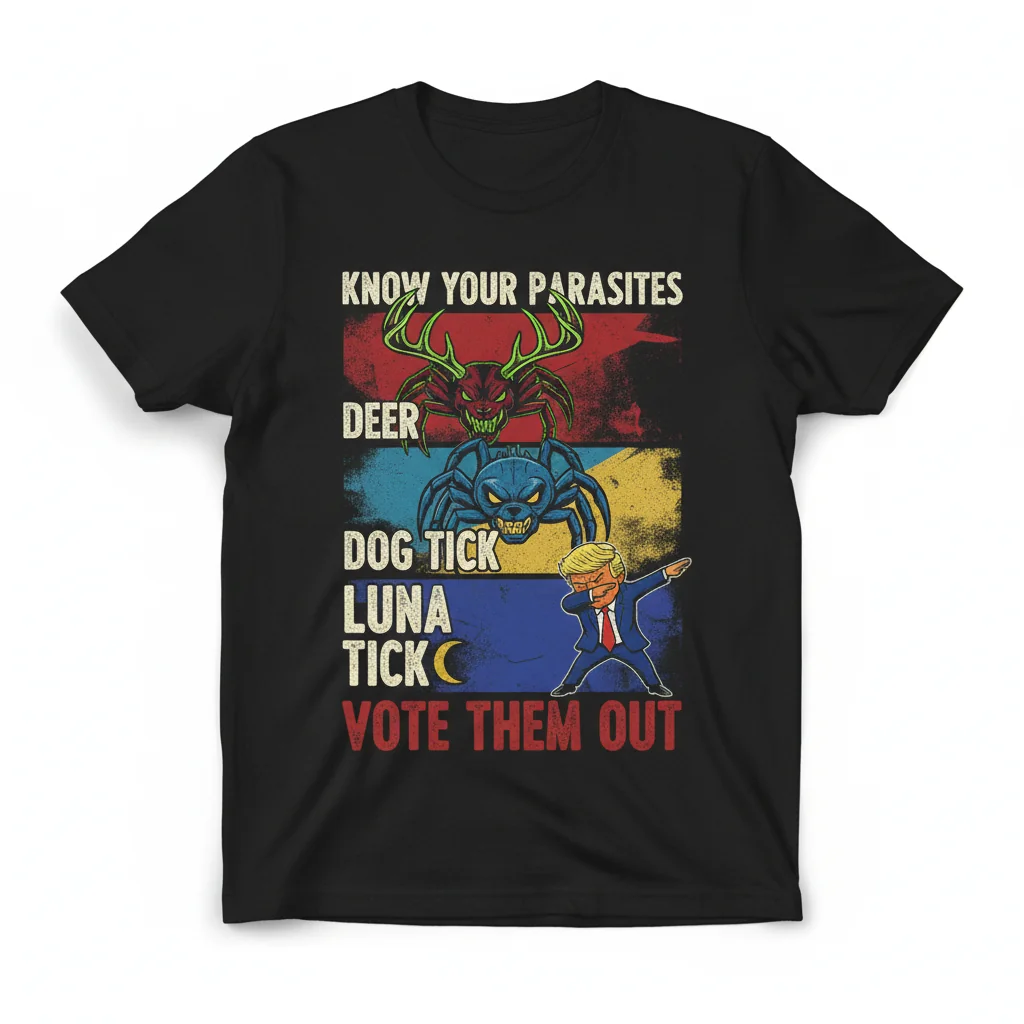 The 'Know Your Parasites' Dabbing Deer Tick Tee