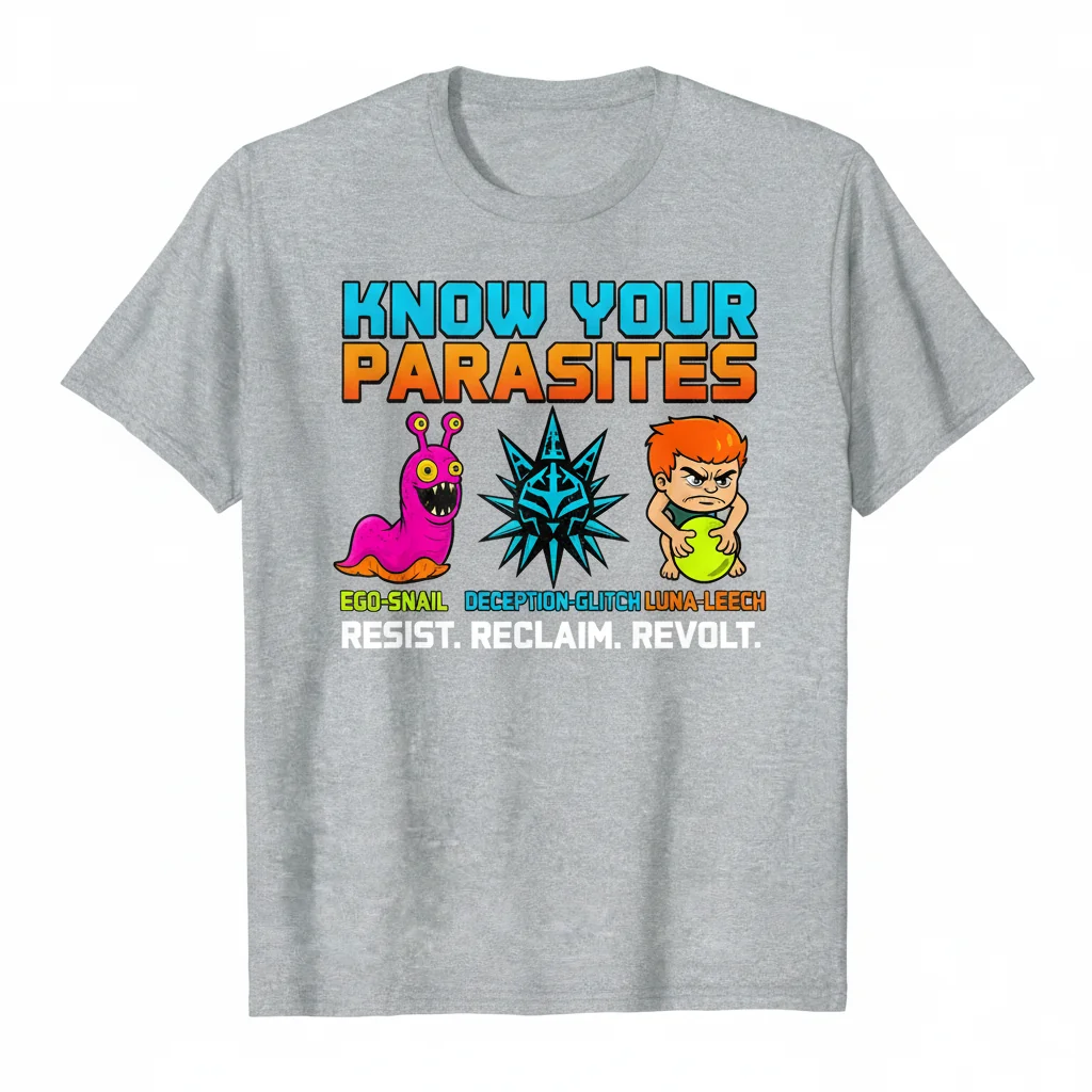 Political Protest Anti-Trump Sarcastic Parasite Graphic Tee