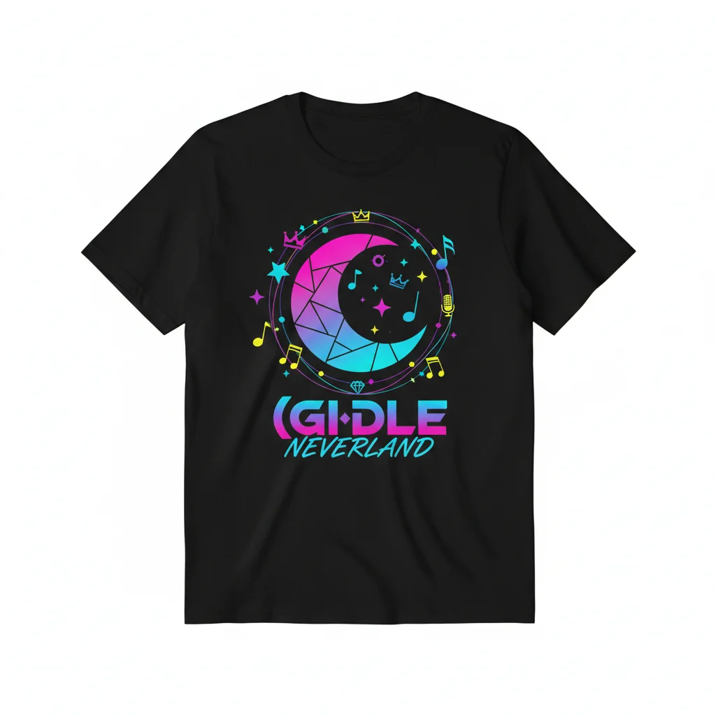 (G)I-DLE NEVERLAND Fandom KPOP Essential T-Shirt - Premium Cotton Tee