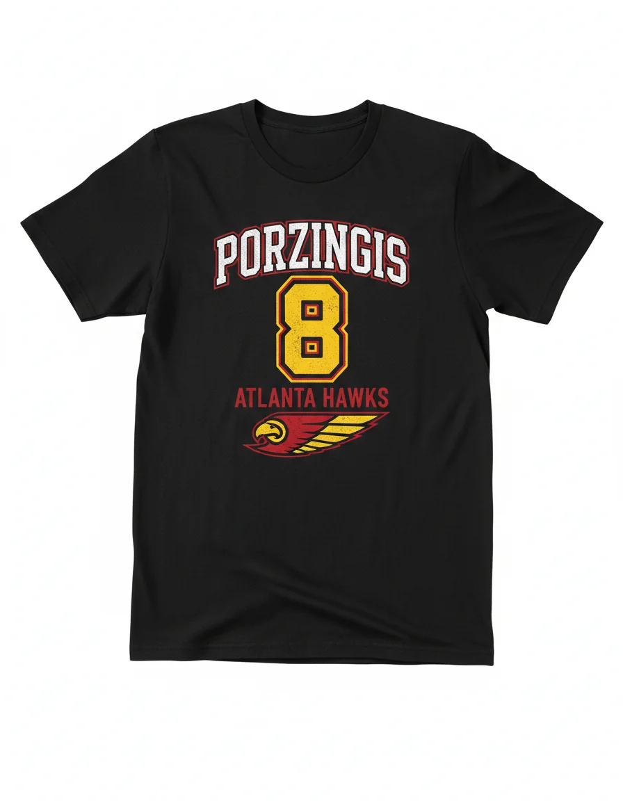 The 'Elite 8' Porzingis Tribute Tee | Wearable Art for the Modern Fan