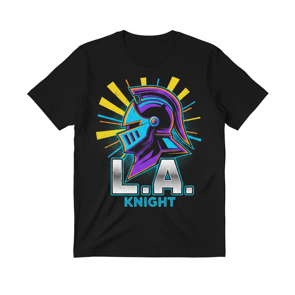 Undeniable LA Knight Tribute Tee: Ride for the Knight