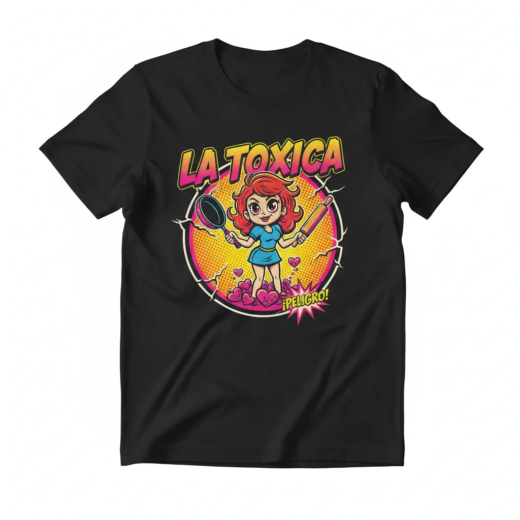 La Toxica T-Shirt Esencial – Playera de Algodón Suave y Duradera