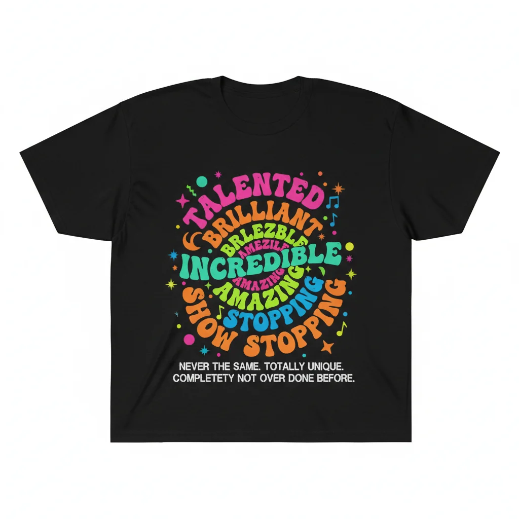 Gaga Vibe: 'Talented, Brilliant, Incredible' Essential Tee