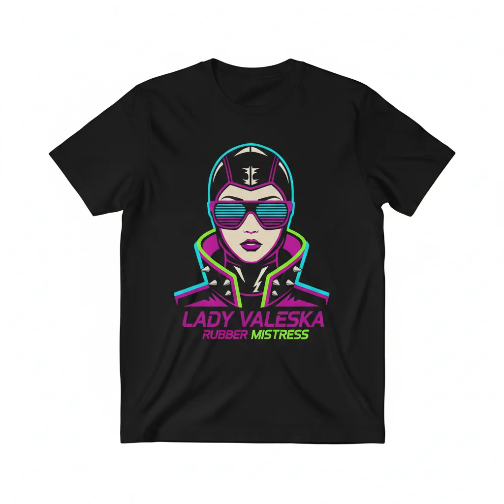 Lady Valeska Rubber Mistress Essential T-Shirt – Premium Cotton & Retail Fit Tee