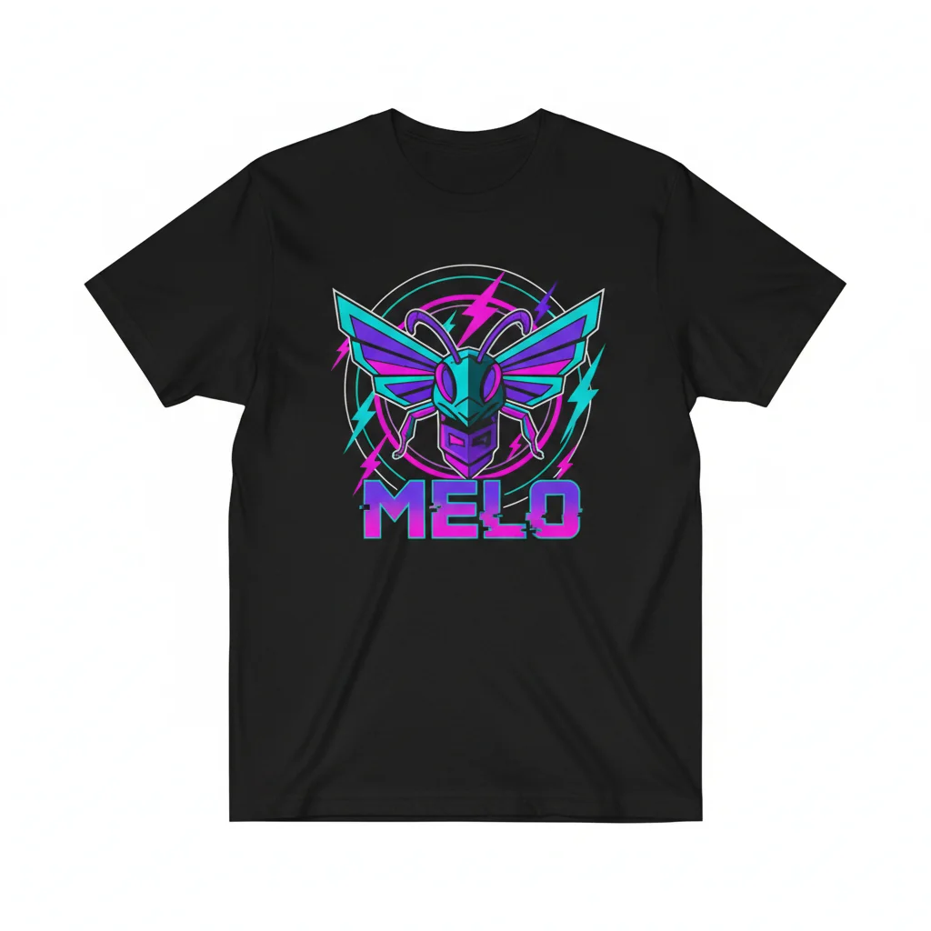 Lamelo Ball 'Melo' Logo T-Shirt | Durable & Vibrant Hornets Apparel