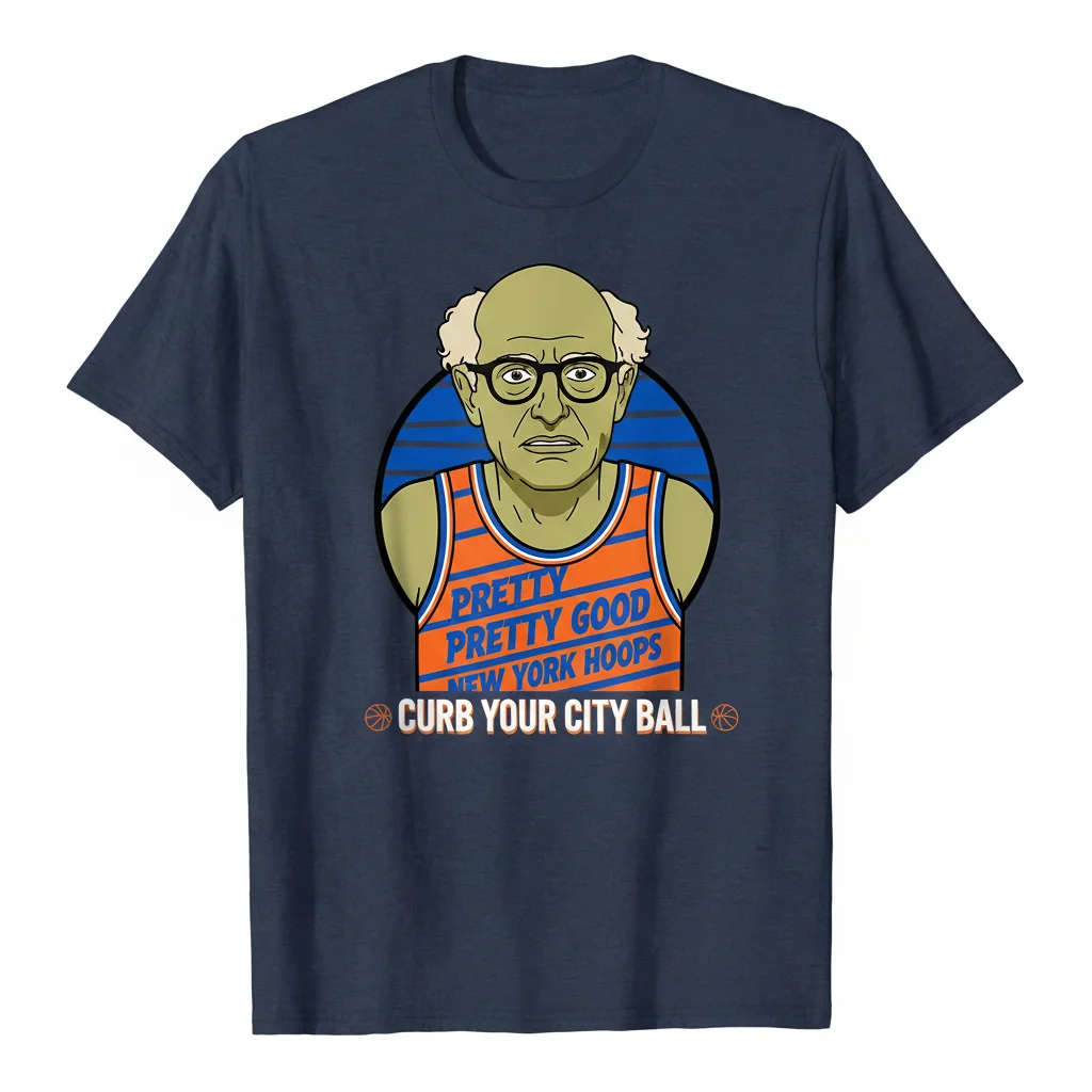 Larry David New York Basketball Shirt | Premium Curb Your Enthusiasm Tee