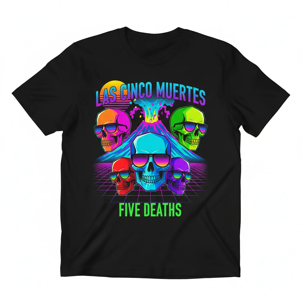 Las Cinco Muertes "Five Deaths" Essential T-Shirt | Premium Cotton Graphic Tee
