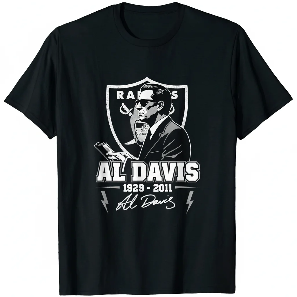 Raiders AL Davis Signature Tee