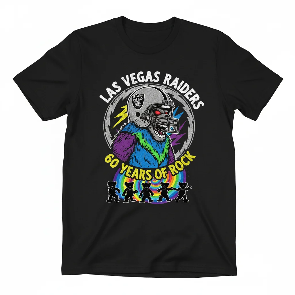 Raiders x Grateful Dead 'Rock Bears' Tee