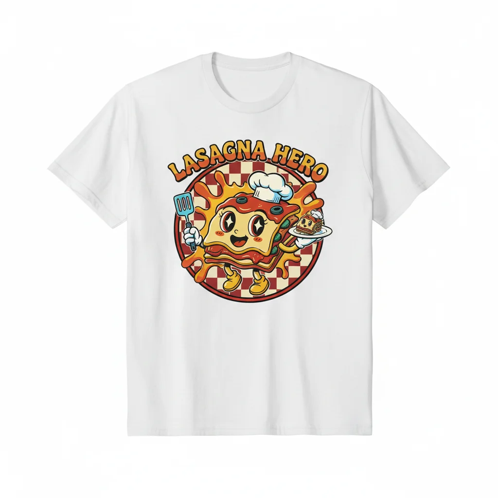 Lasagna Dreams: Anime Vibes Tee