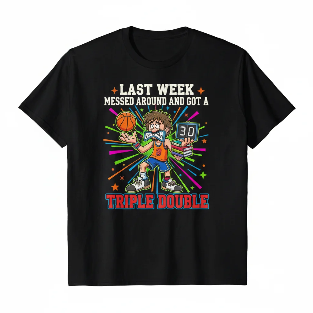 Triple Double Basketball Fan Essential T-Shirt