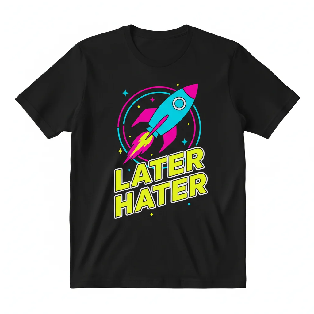 Later Hater Essential T-Shirt – Premium Ring-Spun Cotton Tee