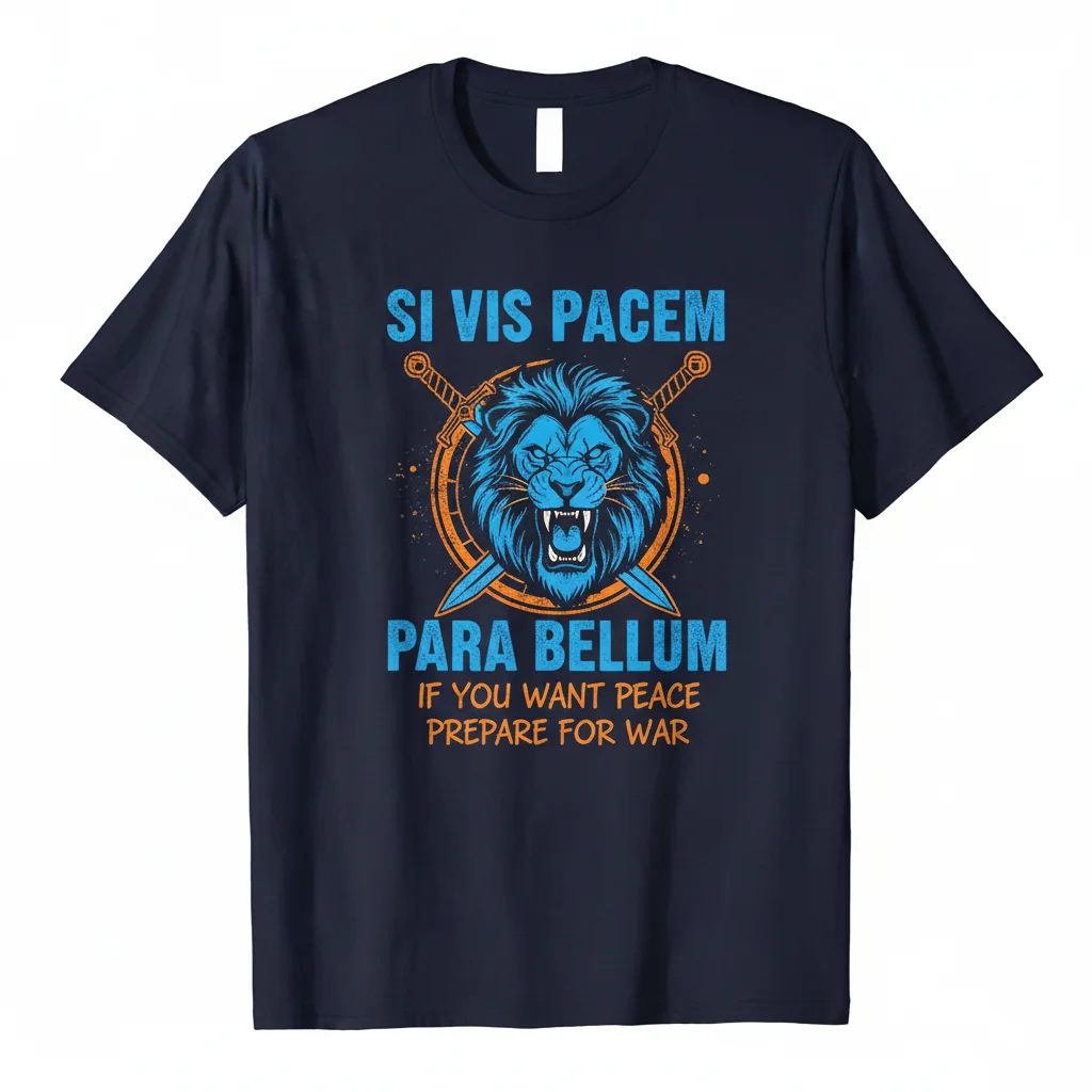 Si Vis Pacem Para Bellum T-Shirt – Durável, Confortável, Vibrante
