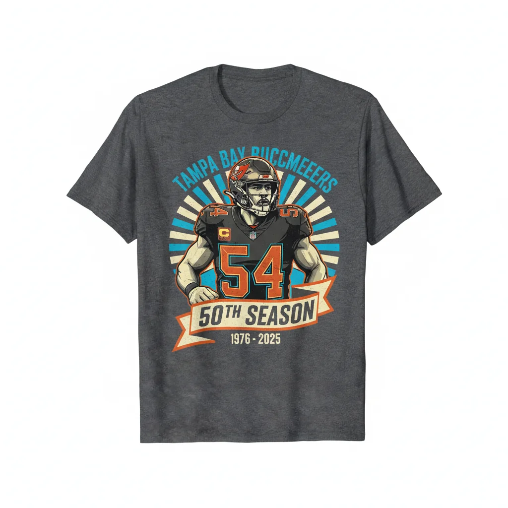 Legacy 54: The Lavonte David Buccaneers 50th Season Art Shirt