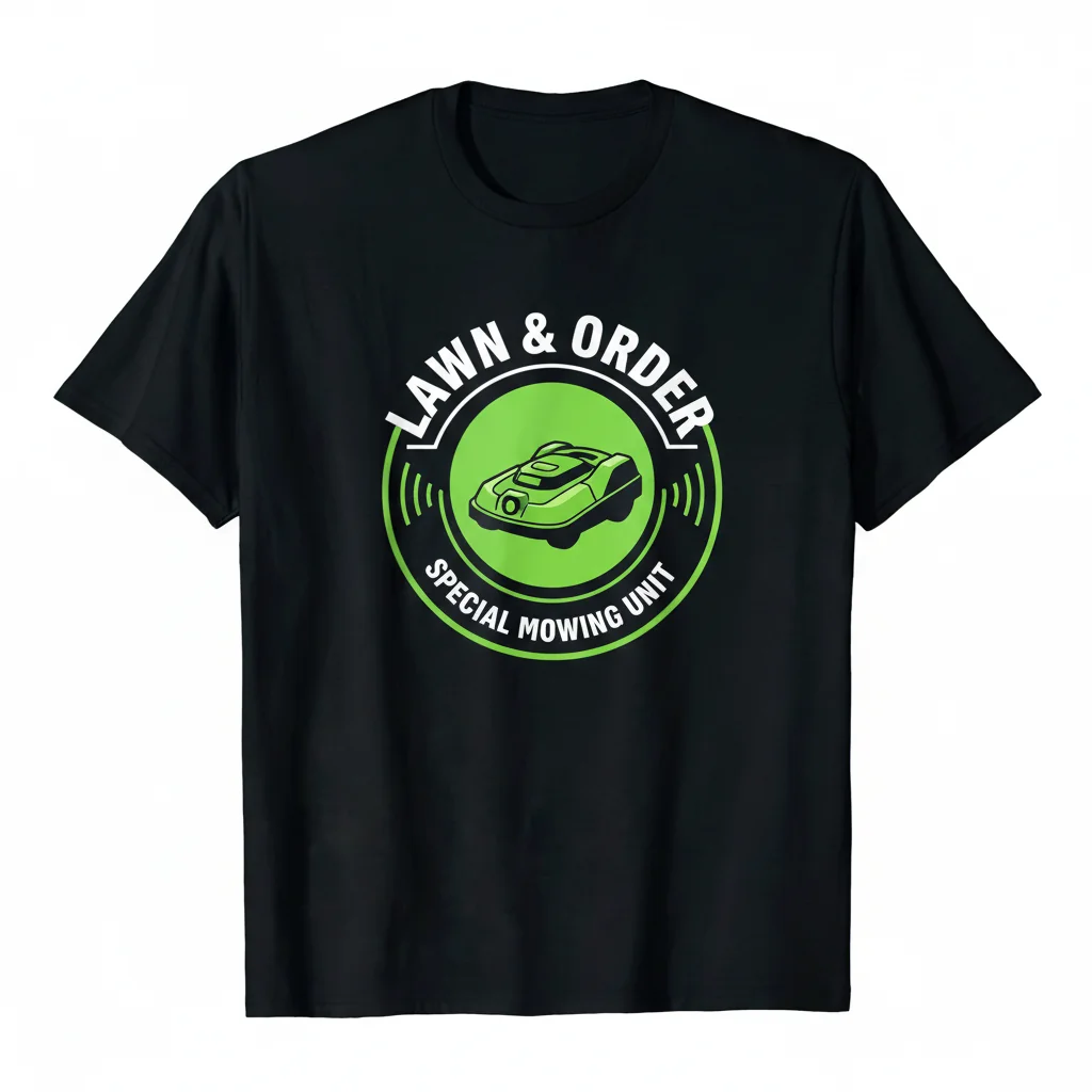 Lawn and Order Special Mowing Unit: The Ultimate Lawn Boss Tee