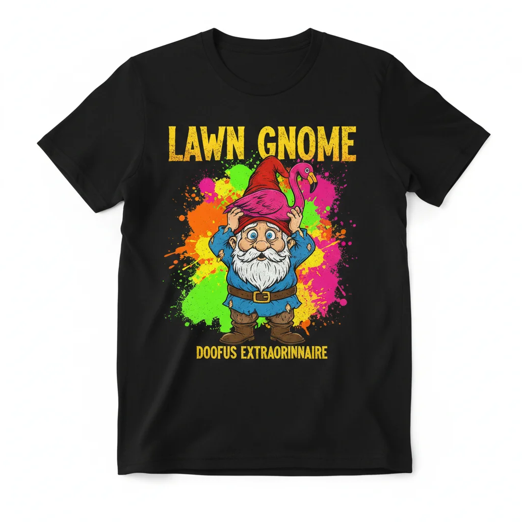 Lawn Gnome Doof: Premium Tee