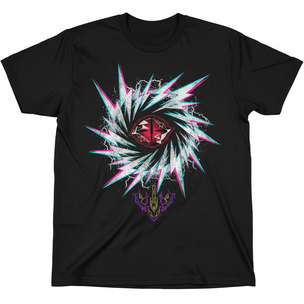 T-Shirt Essenziale "l'Cie 2 - Final Fantasy XIII" in Cotone Filato ad Anello per Fan