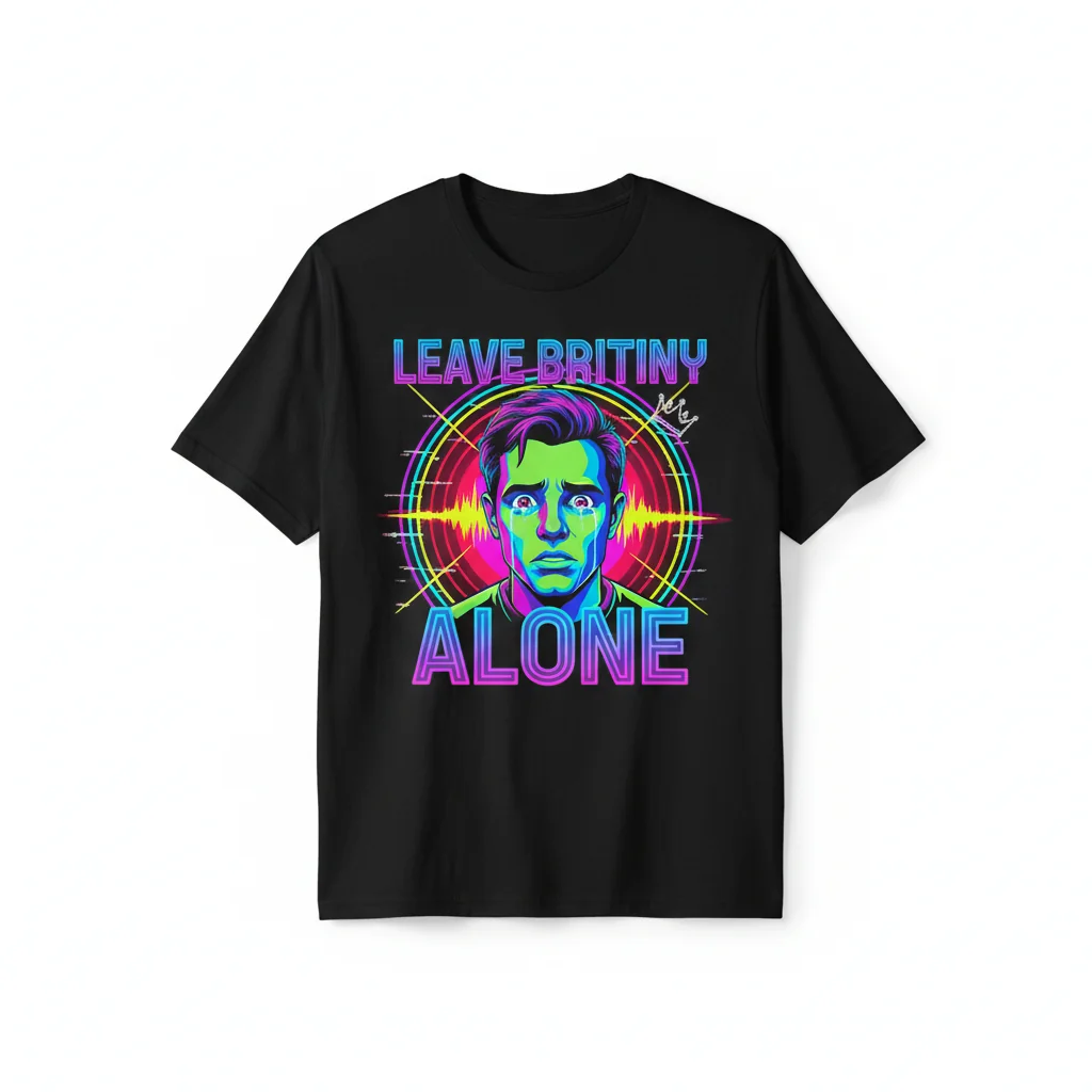 Leave Britney Alone T-Shirt | Iconic Chris Crocker Pop Culture Tee