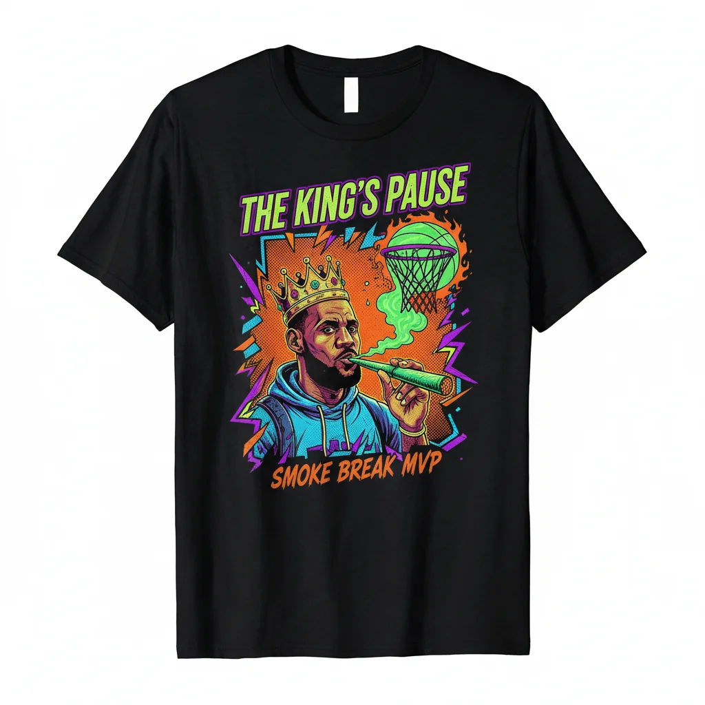 The 'Unbothered King' LeBron James Meme Tee
