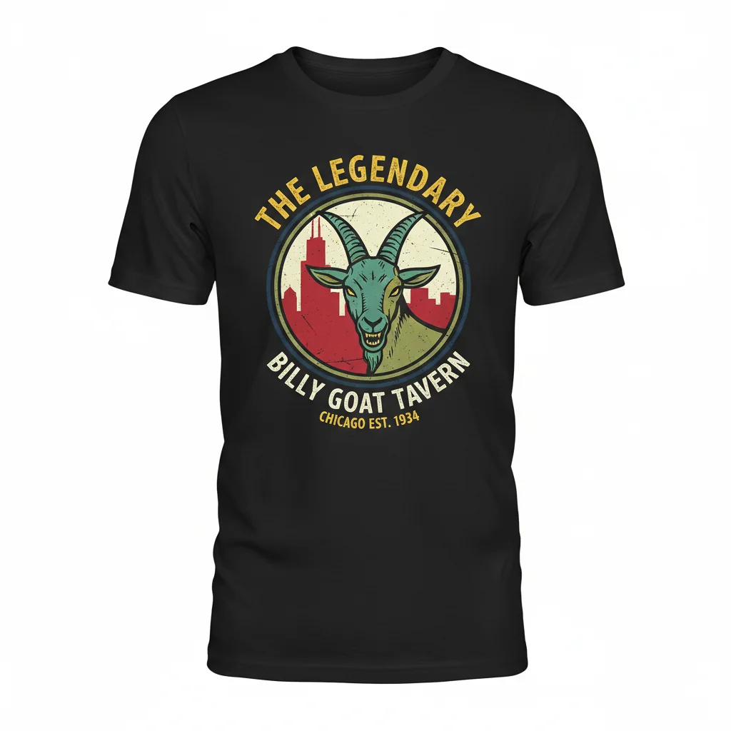 Billy Goat Tavern Chicago Vibe Tee