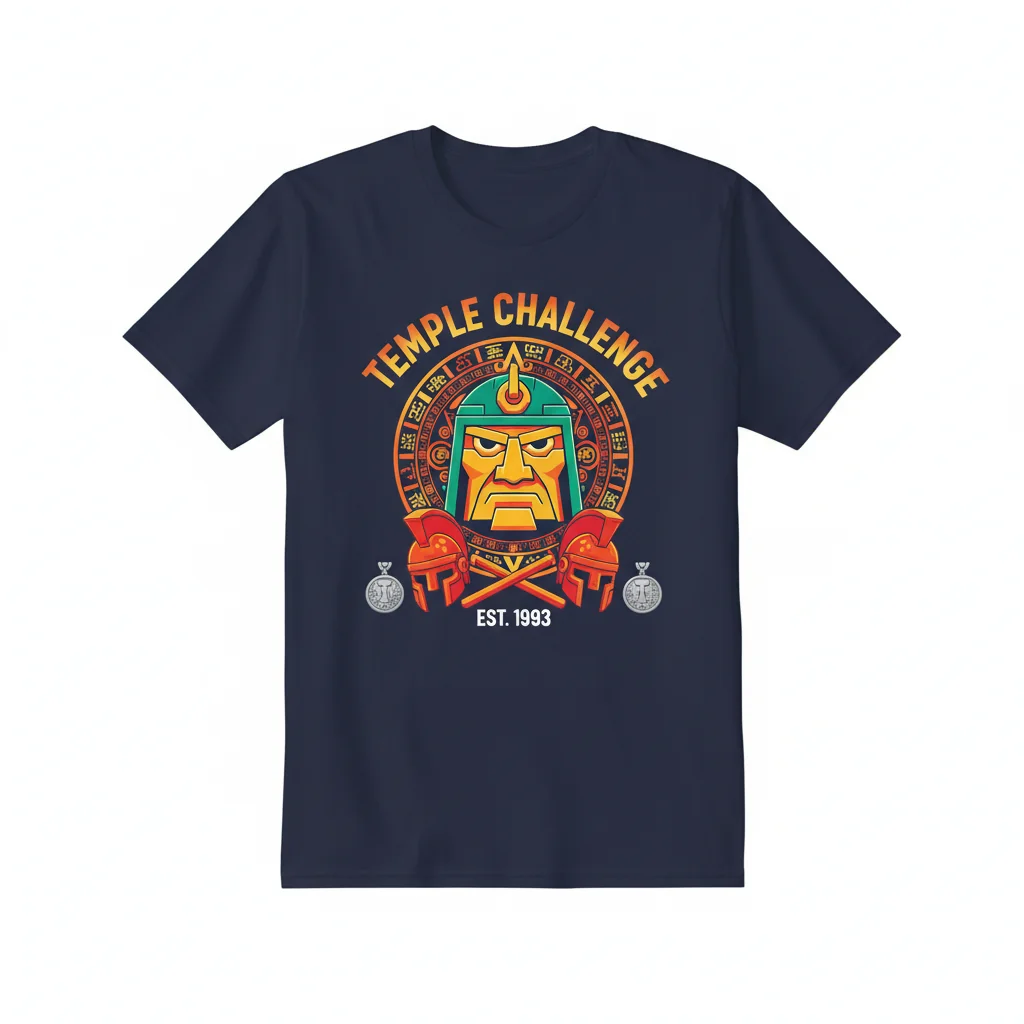 Legendary Durability: "Legends of the Hidden Temple" Premium Unisex T-Shirt – Fade-Resistant & Perfect Fit