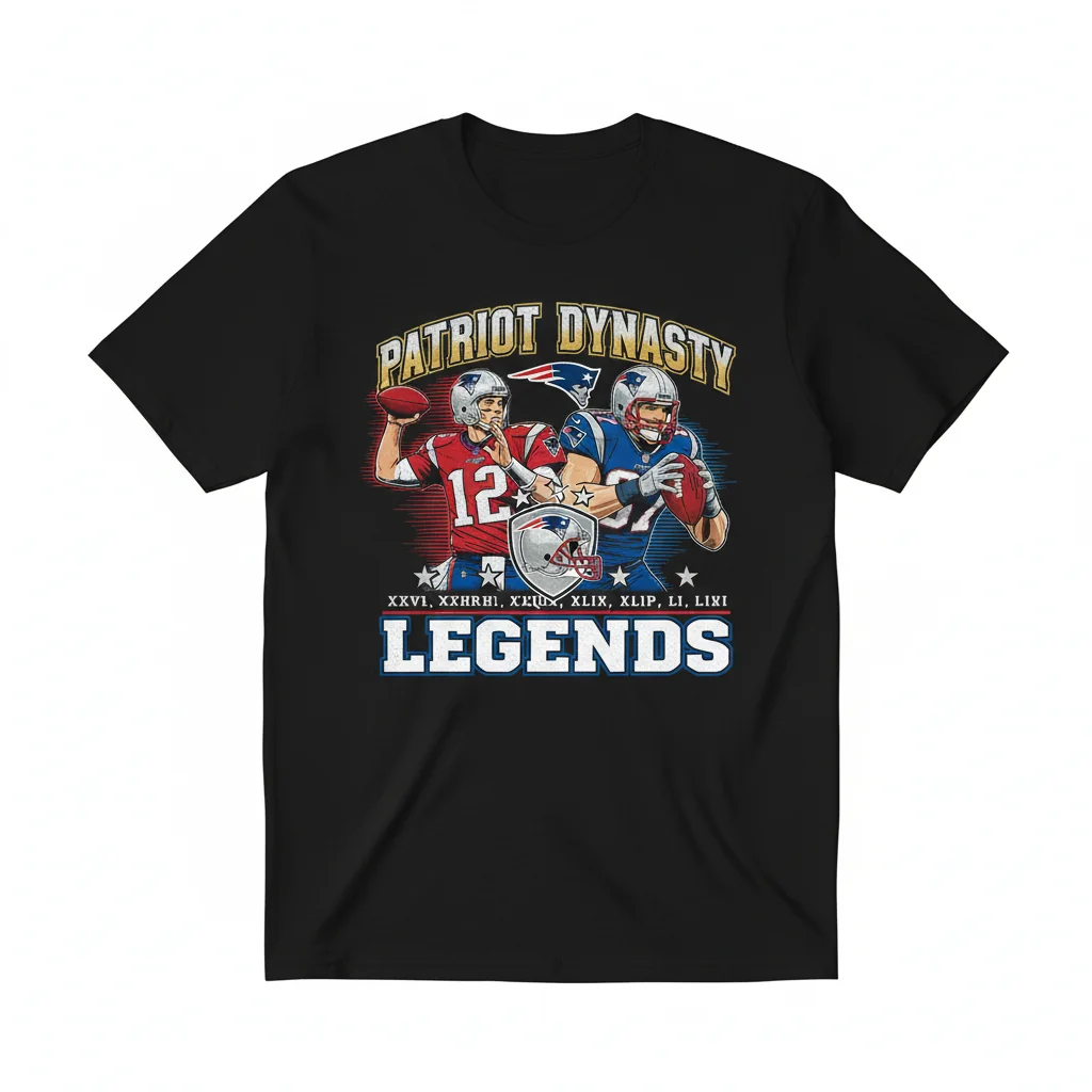 Brady & Gronk Super Bowl Legends Tee
